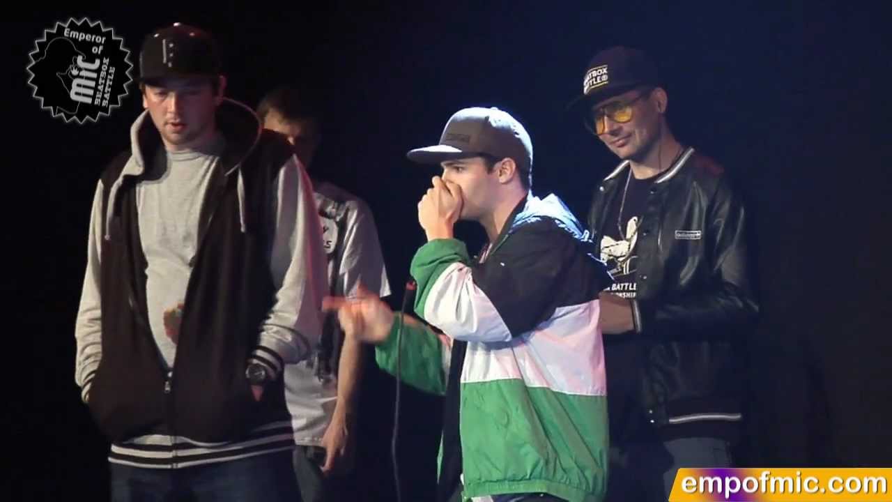 Ball-Zee vs. Slizzer 2012 Emperor of MiC Quarter Final Beatboxing