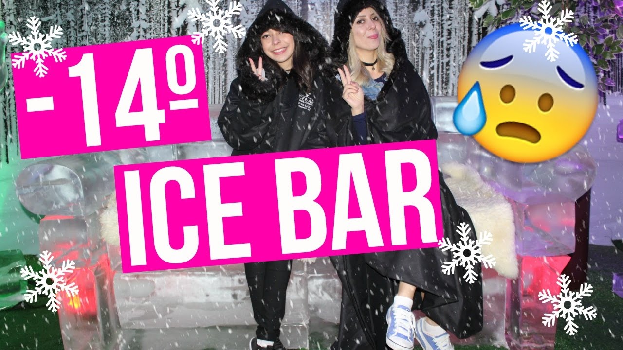 ENTRAMOS NUMA FRIA A -14º | ICE BAR BOREAL