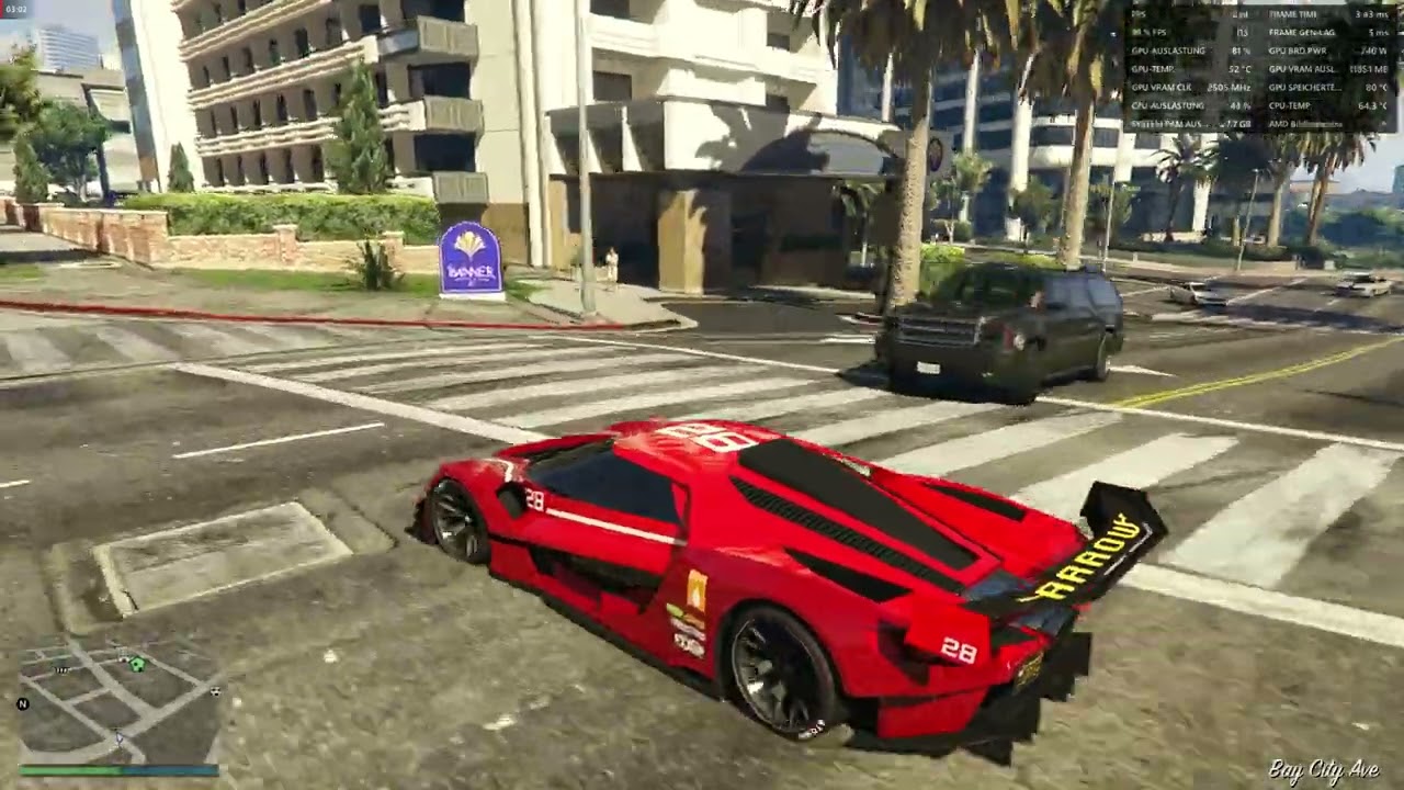 FORD GT Supercar in GTA Online – 2nd Fastest & BEAUTIFUL Exhaust Sound! 😱💨