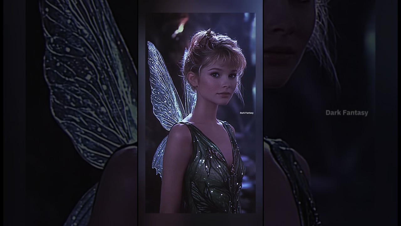 Tinker bell if it was dark fantasy #liveaction #80s #tinkerbell