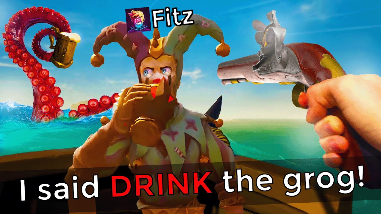 SEA OF THIEVES — ЛУЧШАЯ ИГРА С АЛКОГОЛЬНЫМИ ВЕЩАМИ
