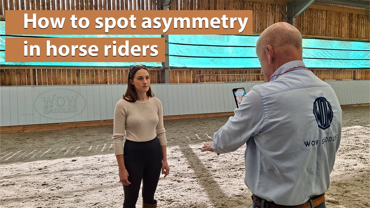 How to spot asymmetry in horse riders (Part 1 of Asymmetry Series)
