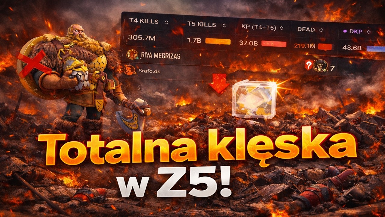 Katastrofa w Zone 5 – Brak Koordynacji = Porażka | Rise of Kingdoms