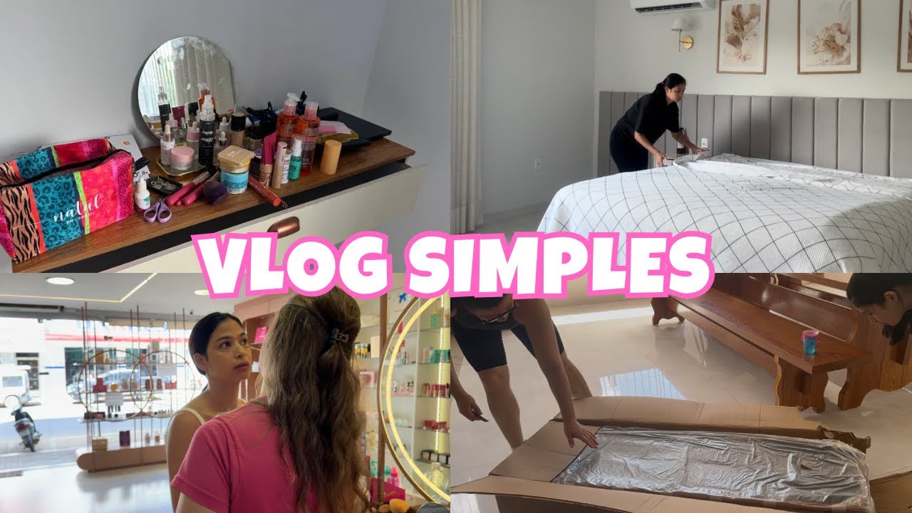 Fui na rua comprar maquiagem / Comprinha da Shopee e cama posta da semana 