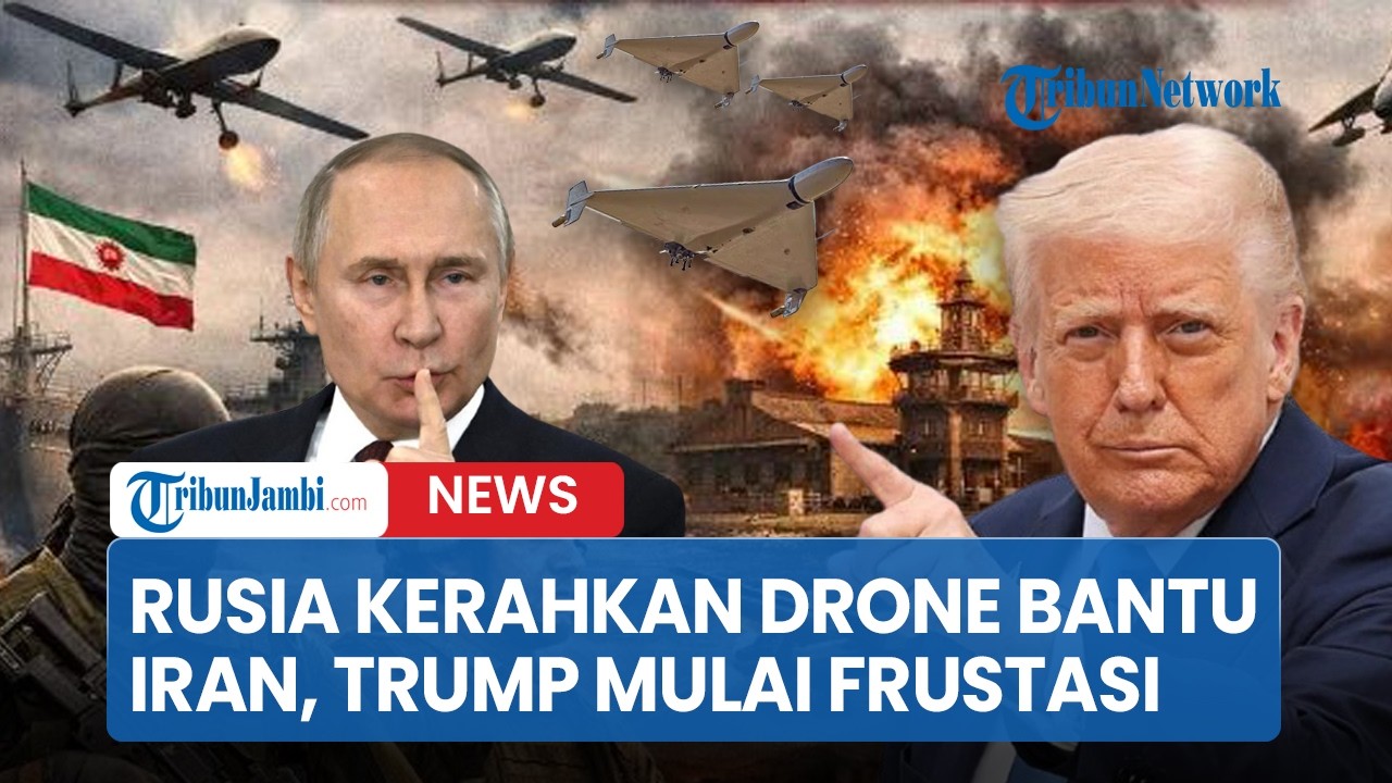 Rusia Kerahkan Drone Bantu Iran Gempur Kedubes AS di Baghdad, Trump Mulai Frustasi