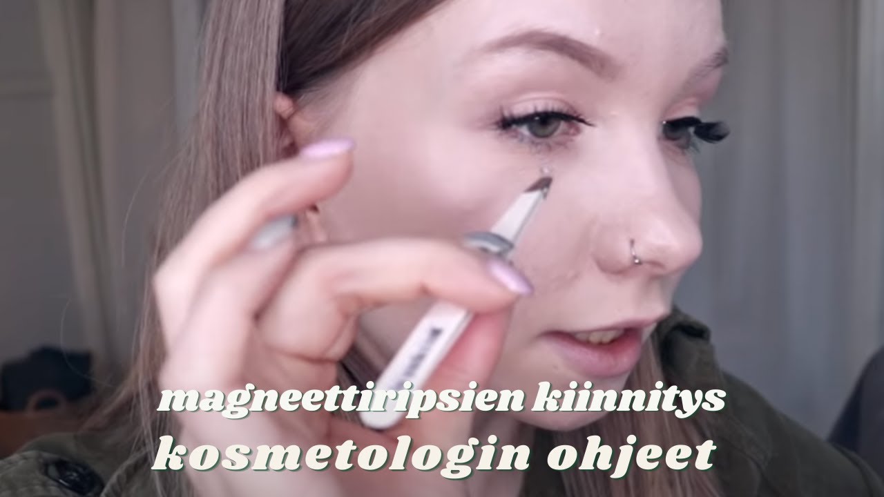 Kuinka magneettiripset kiinnitetään - Helpot ohjeet
