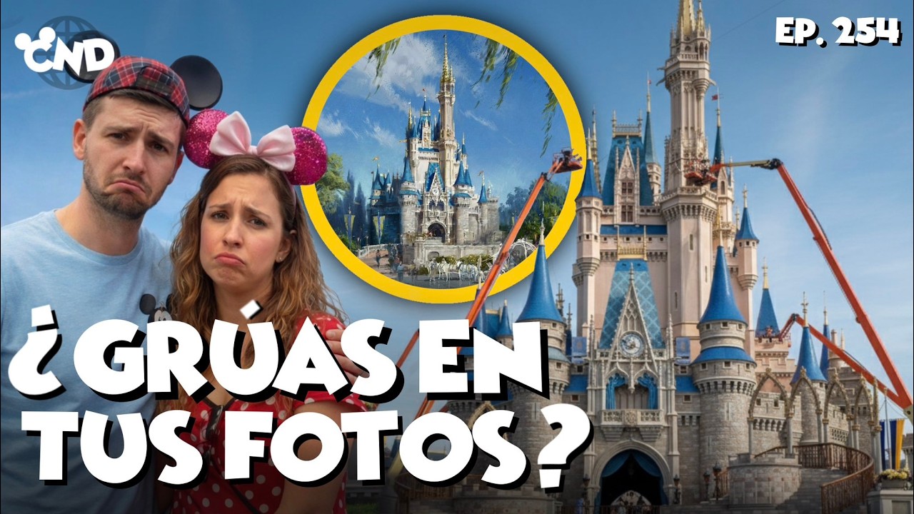 YA COMENZÓ el cambio del Castillo en Disney World