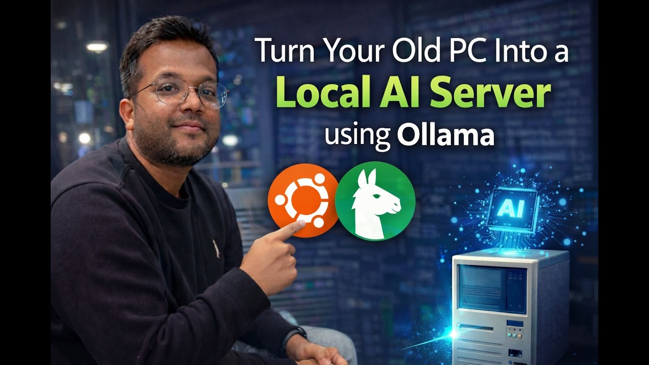 Превратите свой старый ПК в локальный AI-сервер (настройка Ollama на Ubuntu)