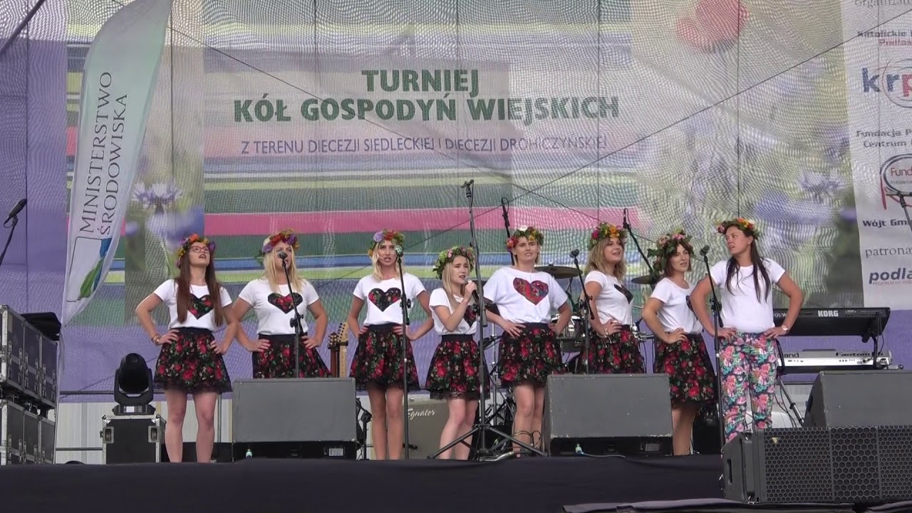 II Turniej Kół Gospodyń Wiejskich - Miętne 2019. Koło Gospodyń Wiejskich w Łuzkach.