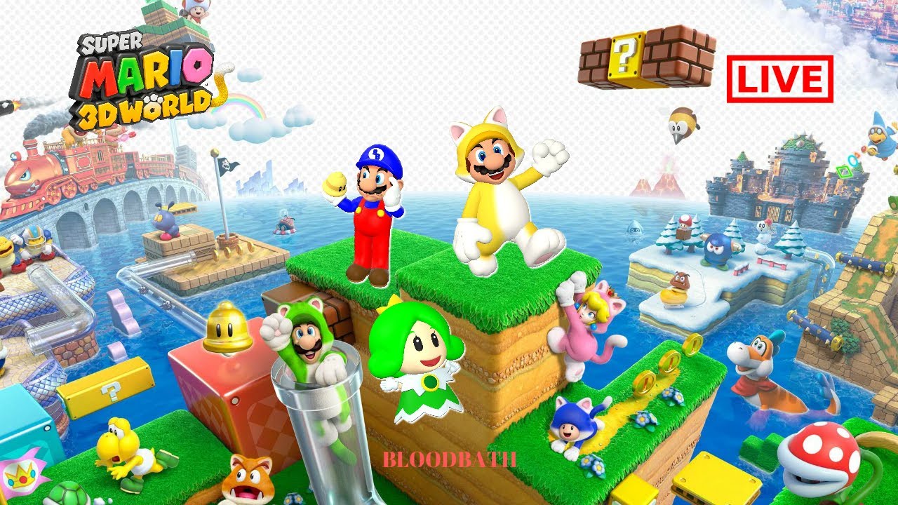 The 3D World Return | Super Mario 3D World (BB's Livestream)