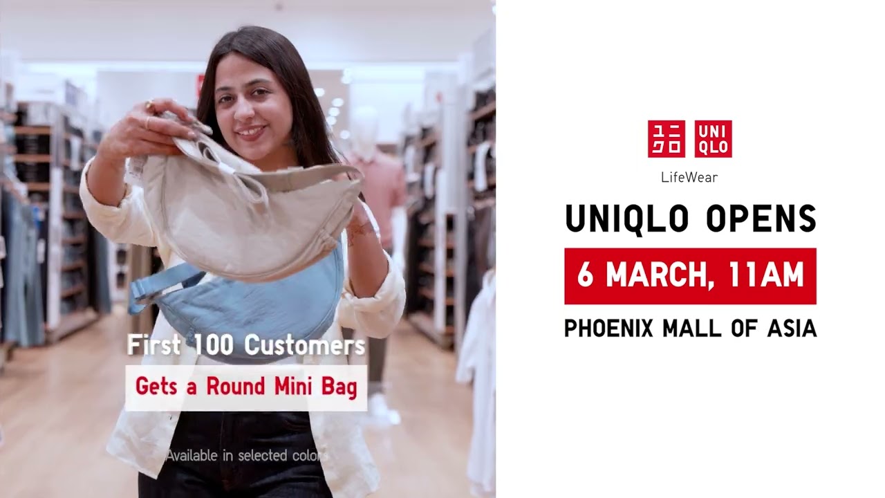 UNIQLO's New Store Opens at Phoenix Mall of Asia, Bengaluru