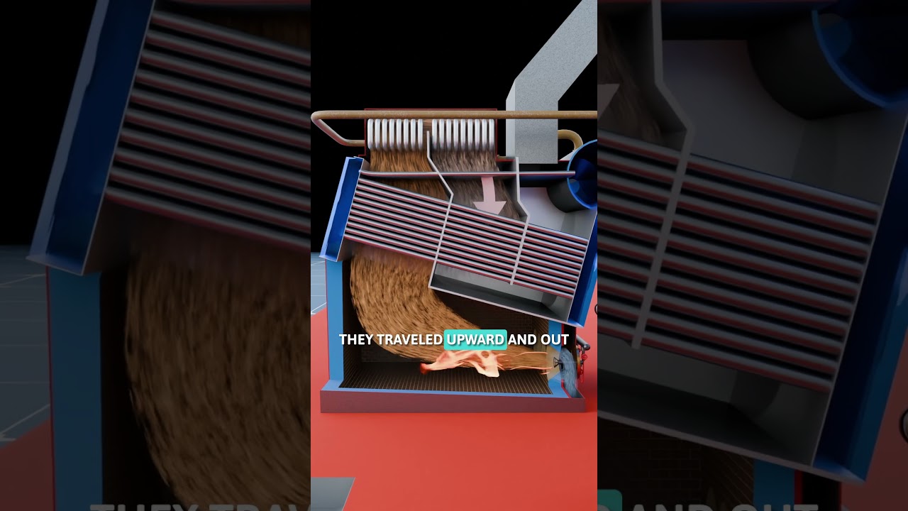How a Ship Boiler Works #3danimation #libertyship #ww2