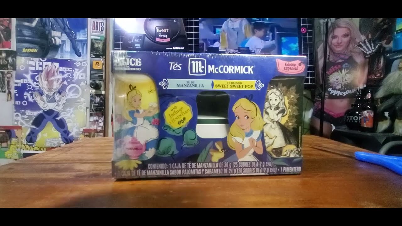 ALICE TES  McCORMICK , UNBOXING Y REVIEW. 