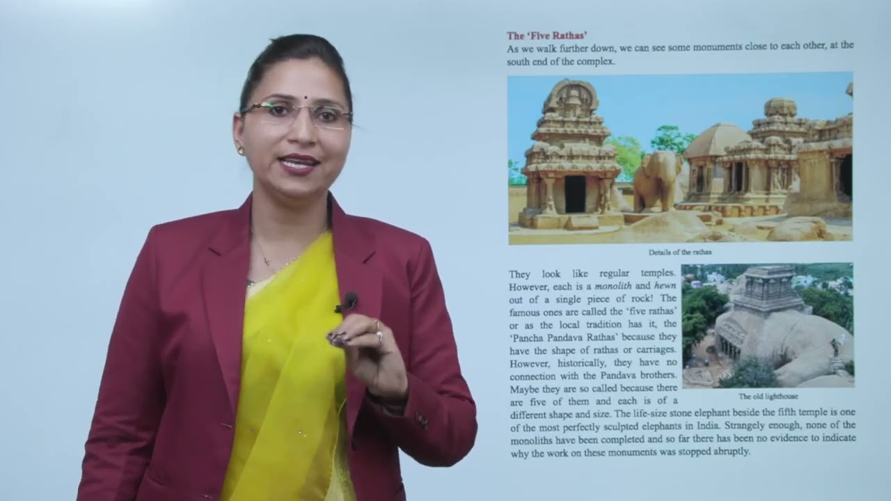 Ch 22 | Meta Books | Root English | Class 07 | Mahabalipuram | For children