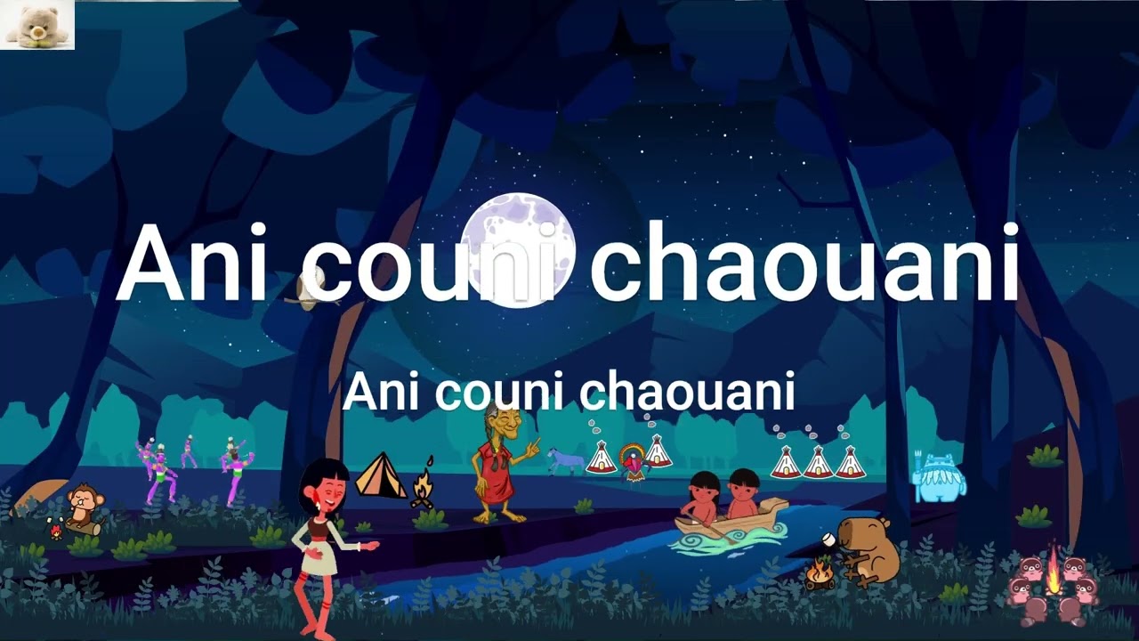 Ani Couni Chaouani avec les paroles - Chanson des indiens - LAZO KIDS -