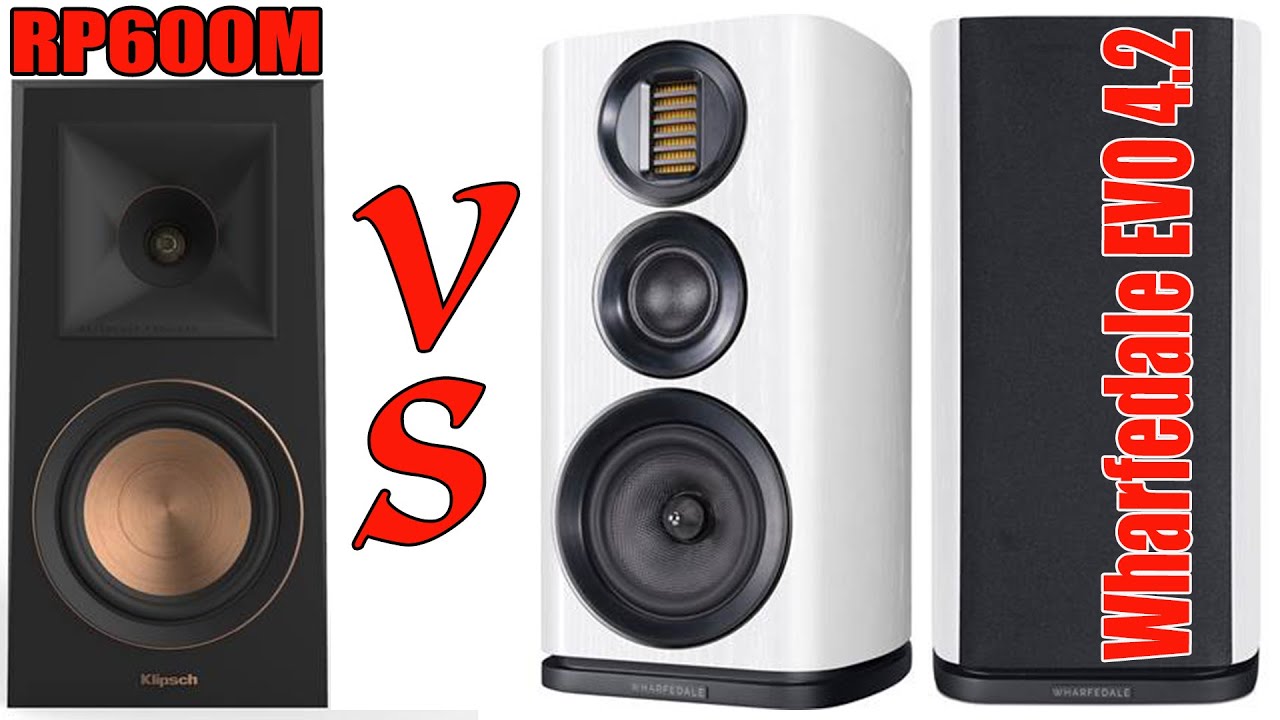 Сравнение звучания - Klipsch RP600M против Wharfedale EVO 4.2: ожидаемо? [Сравнение звучания] Mar...
