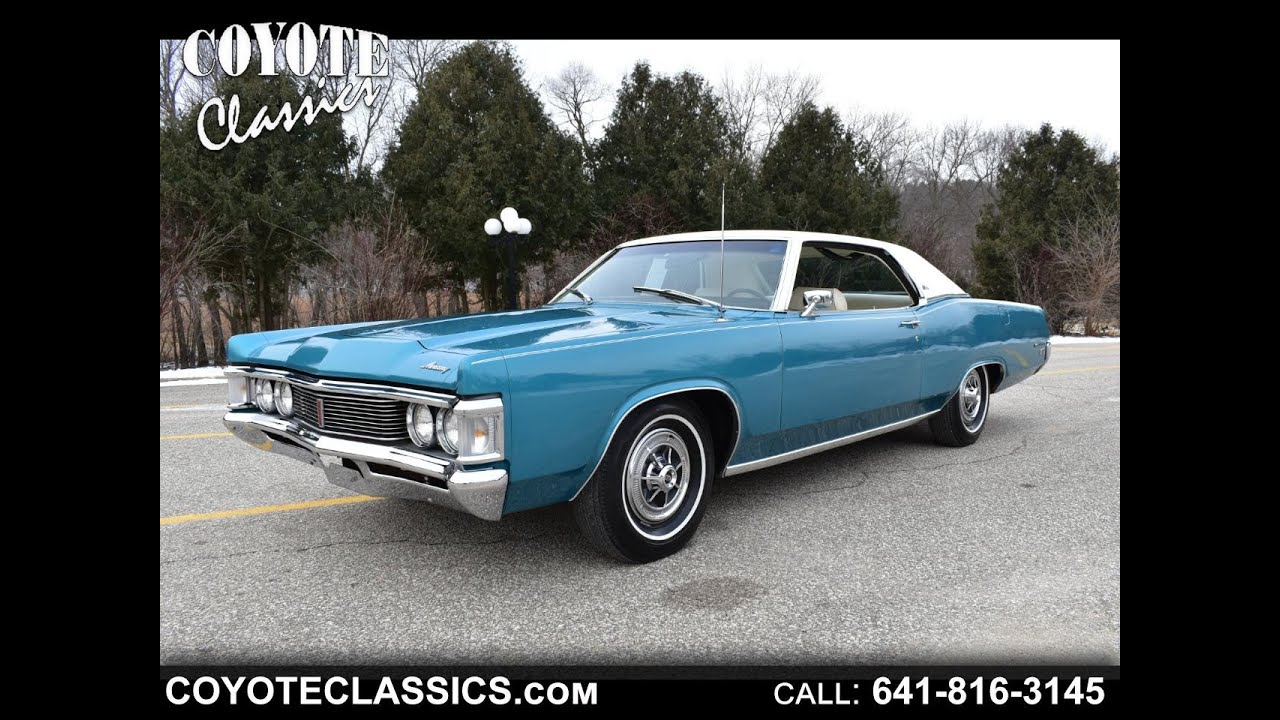Must See!! 2,000 actual miles!!! 1969 Mercury Monterey Custom at Coyote Classics