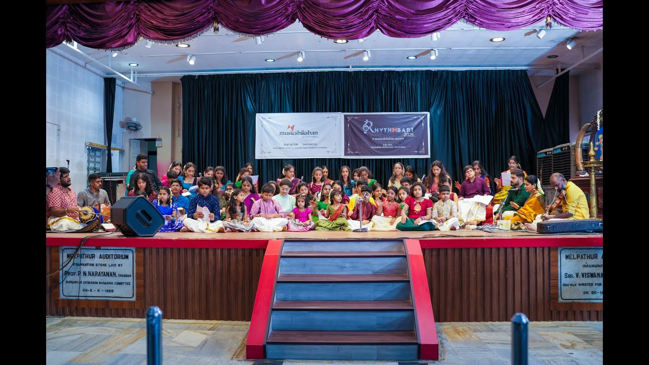 RHYTHMBARI 2025 PART 3 | GURUVAYUR MELPATHUR AUDITORIUM | MUSICSHIKSHAN FAMILY