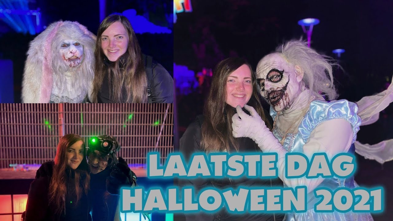 Walibi [VLOG] LAATSTE HALLOWEEN FRIGHT NIGHTS & SPOOKY DAYS 2021!