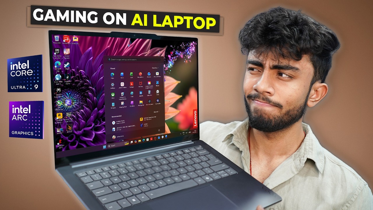 Lenovo Yoga Pro 7 - AI Laptop Where You Can Play Games 🤩- Core Ultra 9 With Arc 140T (16GB)
