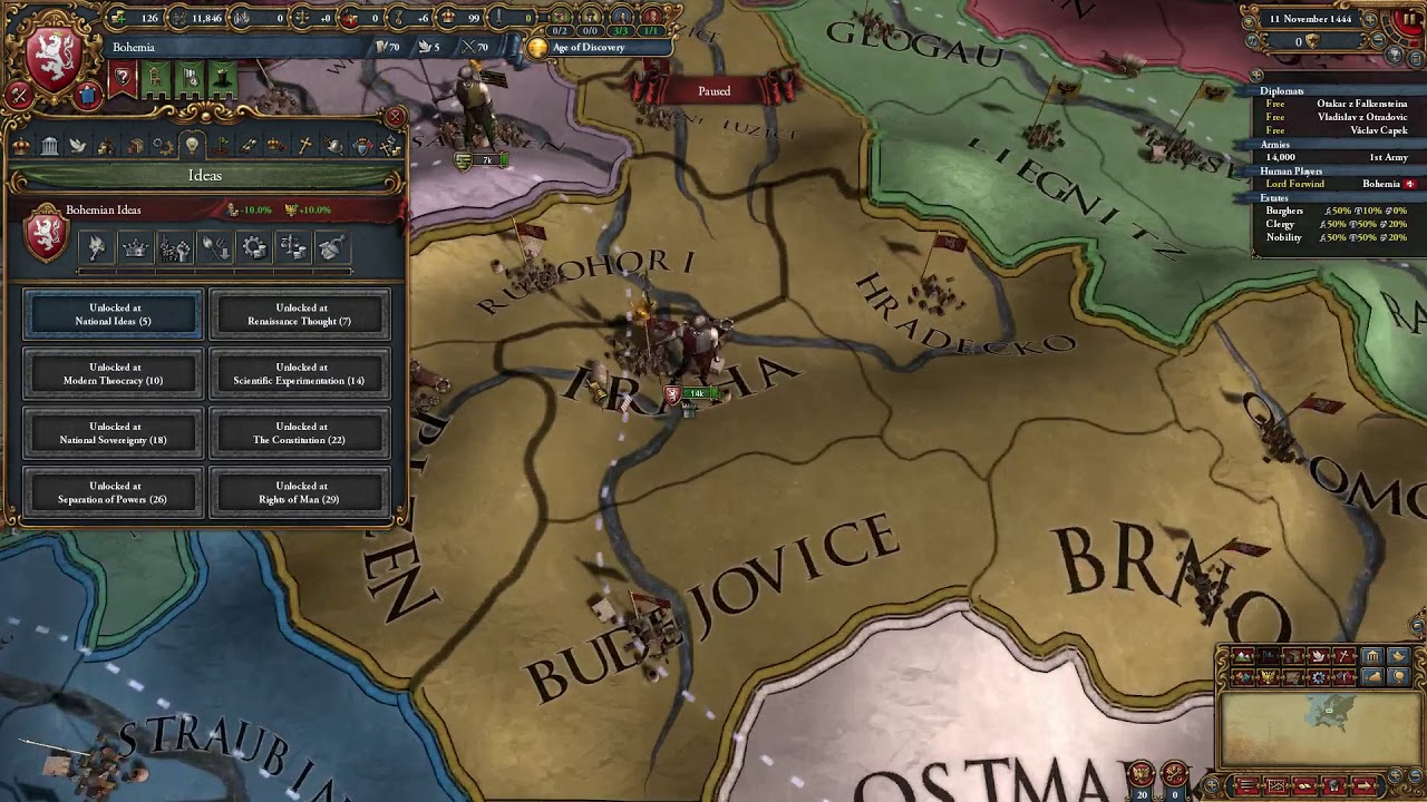 Eu4 Bohemia Country guide! Tips, Tricks and Expansion advice!