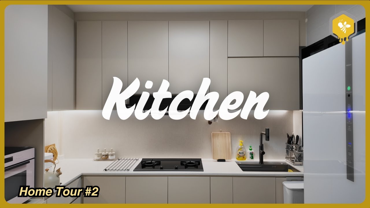 4-room HDB BTO Home Tour: Kitchen