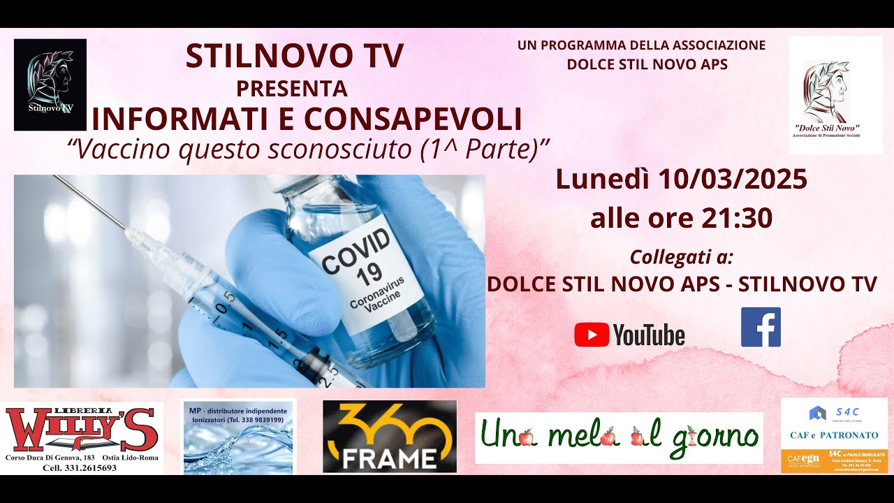 Vaccino, questo sconosciuto (parte 1^) con Giorgio Calderari