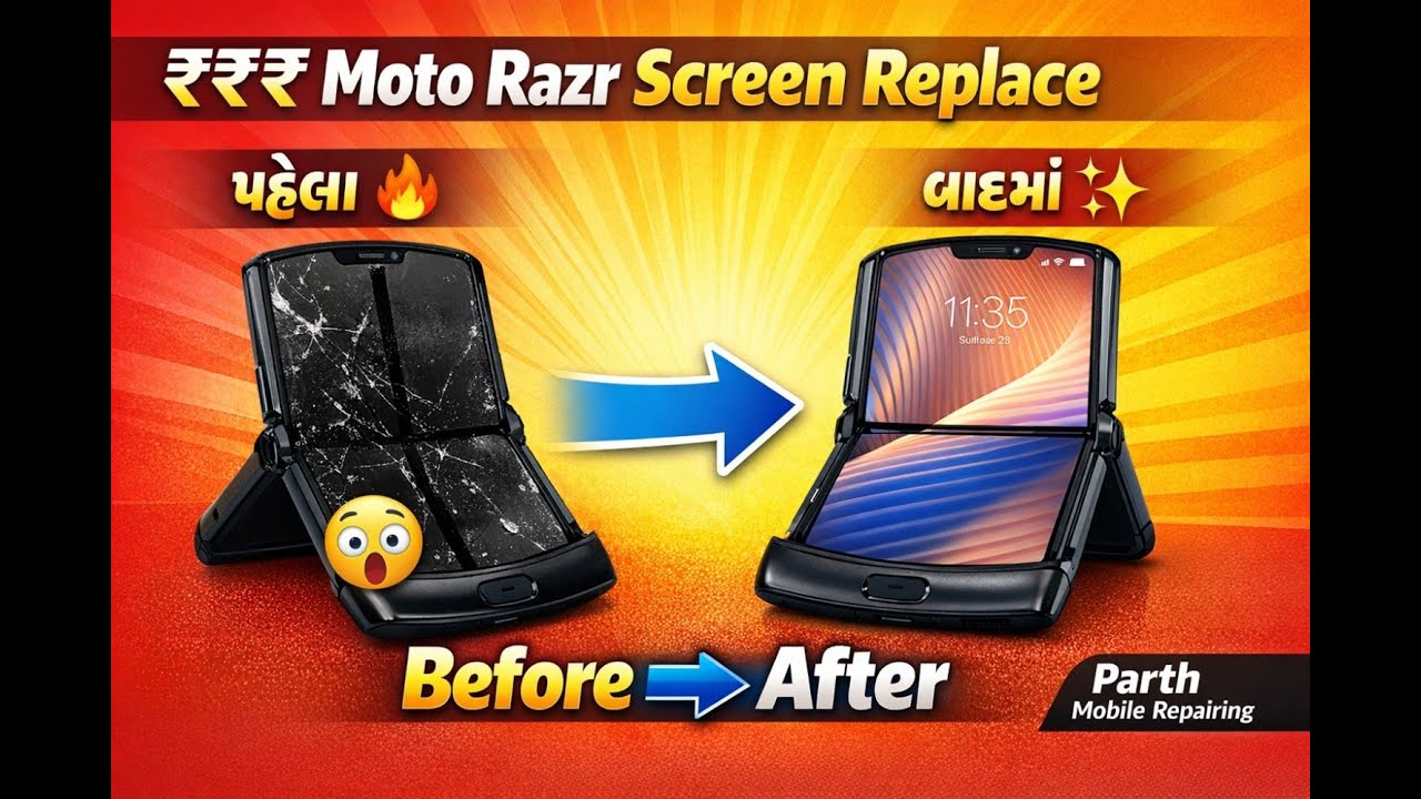 Motorola razer display change #parthmobile #mobile #motorola #mobilerepairing