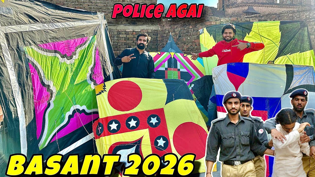 Rawalpindi Basant 2026 😱 police agai 👮 Pindi walo ny sary bary gudy urah diye 💥 world record 😨 