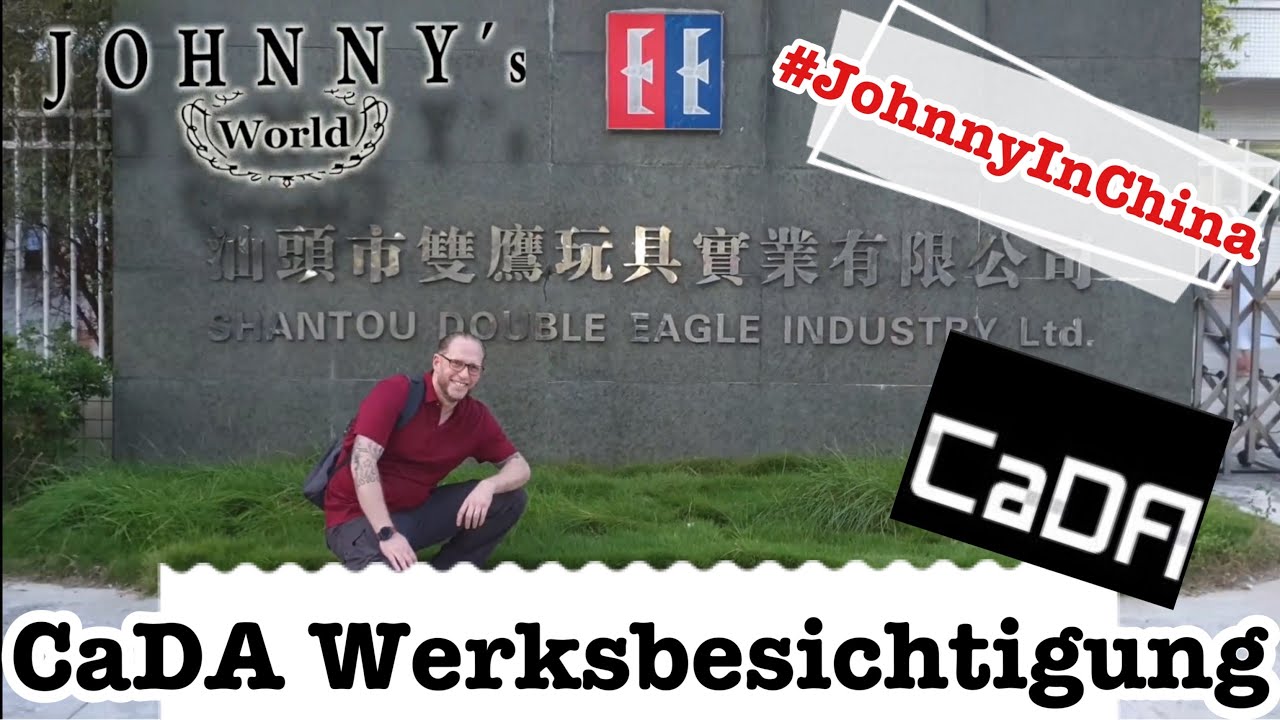 CaDA Werksbesichtigung in Shantou / China bei Double Eagle #johnnyinchina