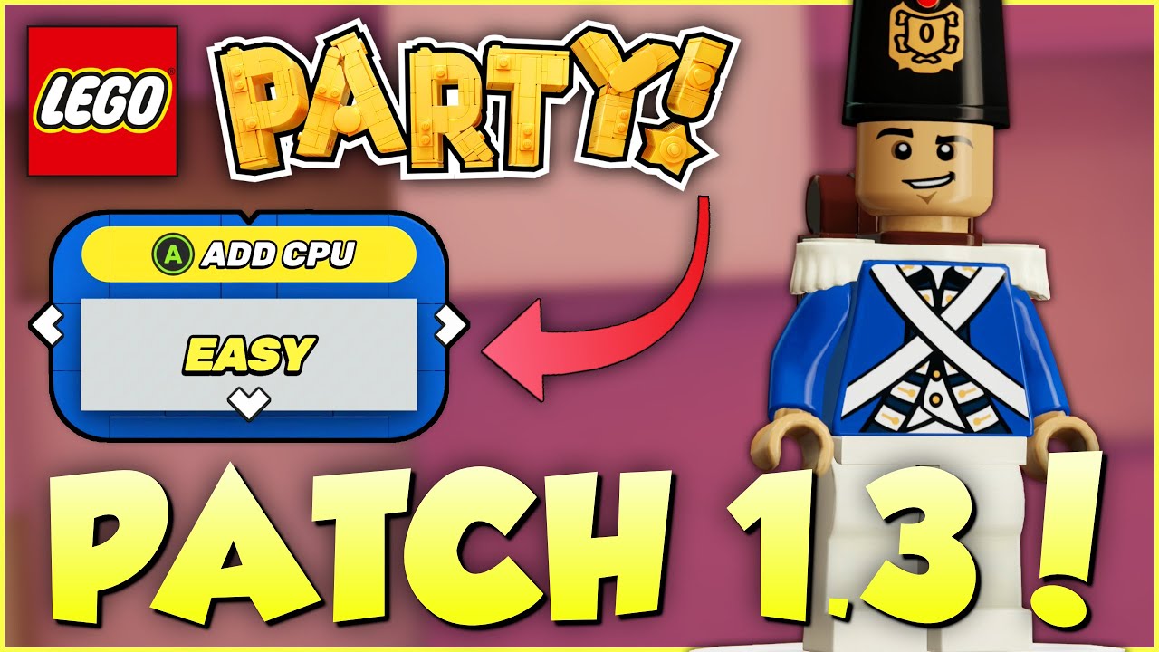 Новое обновление 1.3 для LEGO Party! | Легкий уровень сложности, более 130 новых уровней и многое...