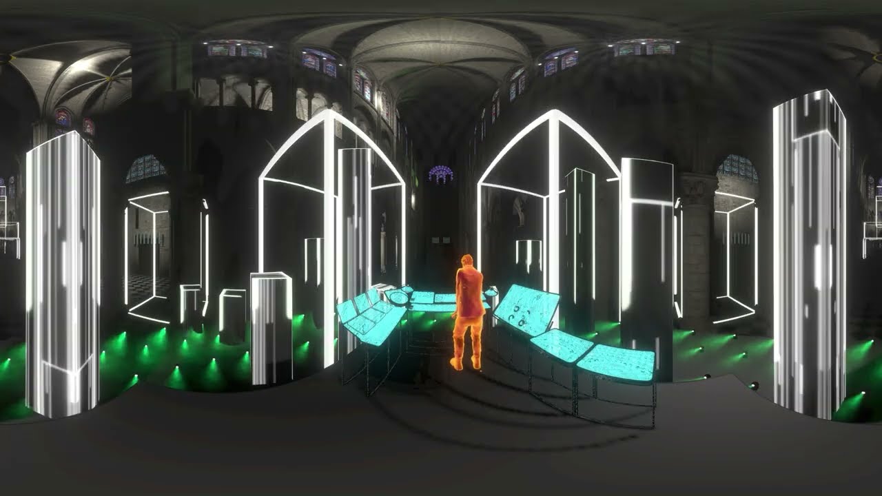 Celebrate Notre-Dame Cathedral Paris Reopening - Jean-Michel Jarre LIVE in VR