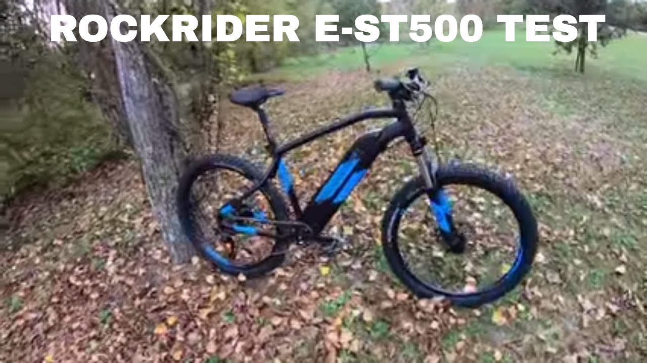 1.199€ MTB ELETTRICA ROCKRIDER E-ST500 TEST E RECENSIONE