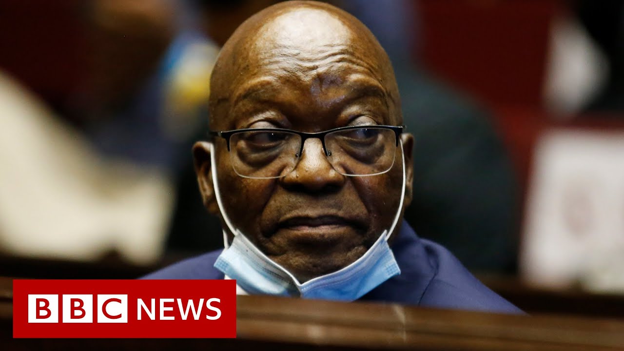 Ex-South Africa President Jacob Zuma jailed for 15 months by top court - BBC News