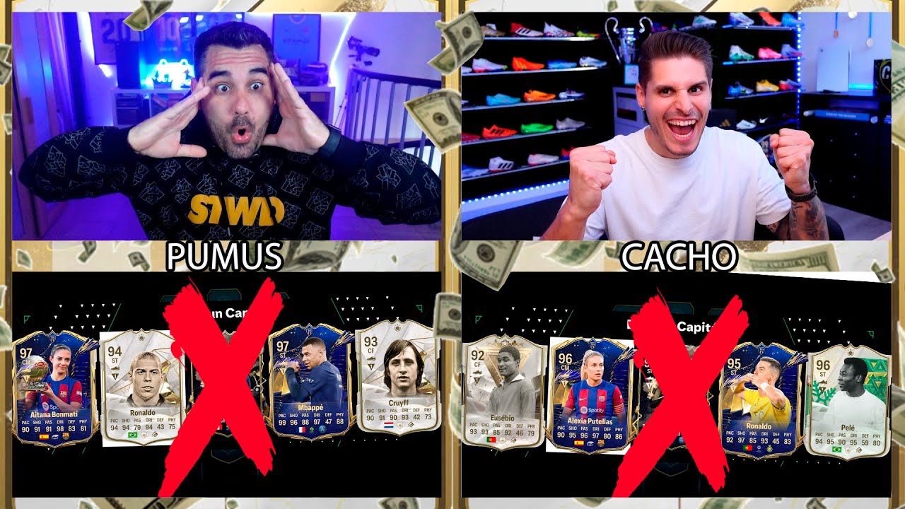 FUT DRAFT MILLONARIO BRUTAL CON DISCARD DE +1.000.000 DE MONEDAS !!!! VS CACHO