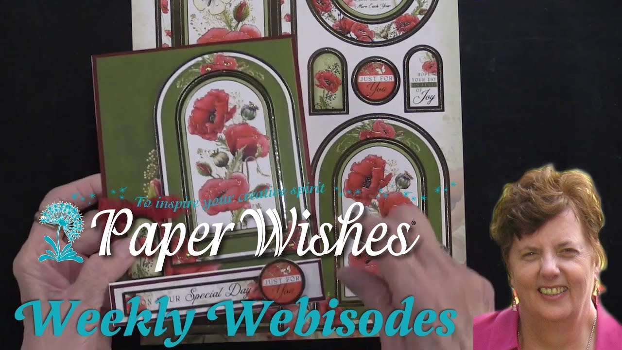 Everlasting Poppies by Hunkydory Crafts | PaperWishes.com