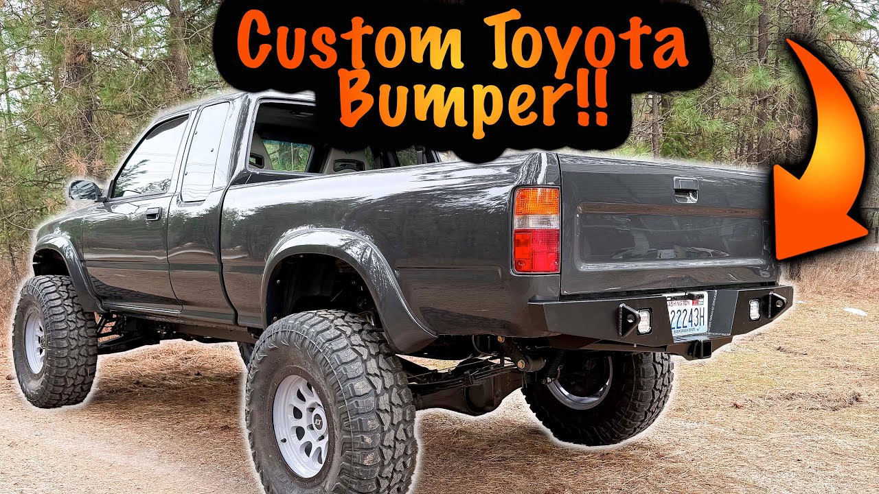 Building A Rear Bumper For My Toyota Pickup!!