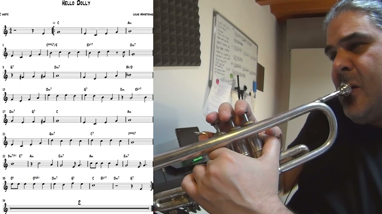 Hello Dolly - trumpet theme