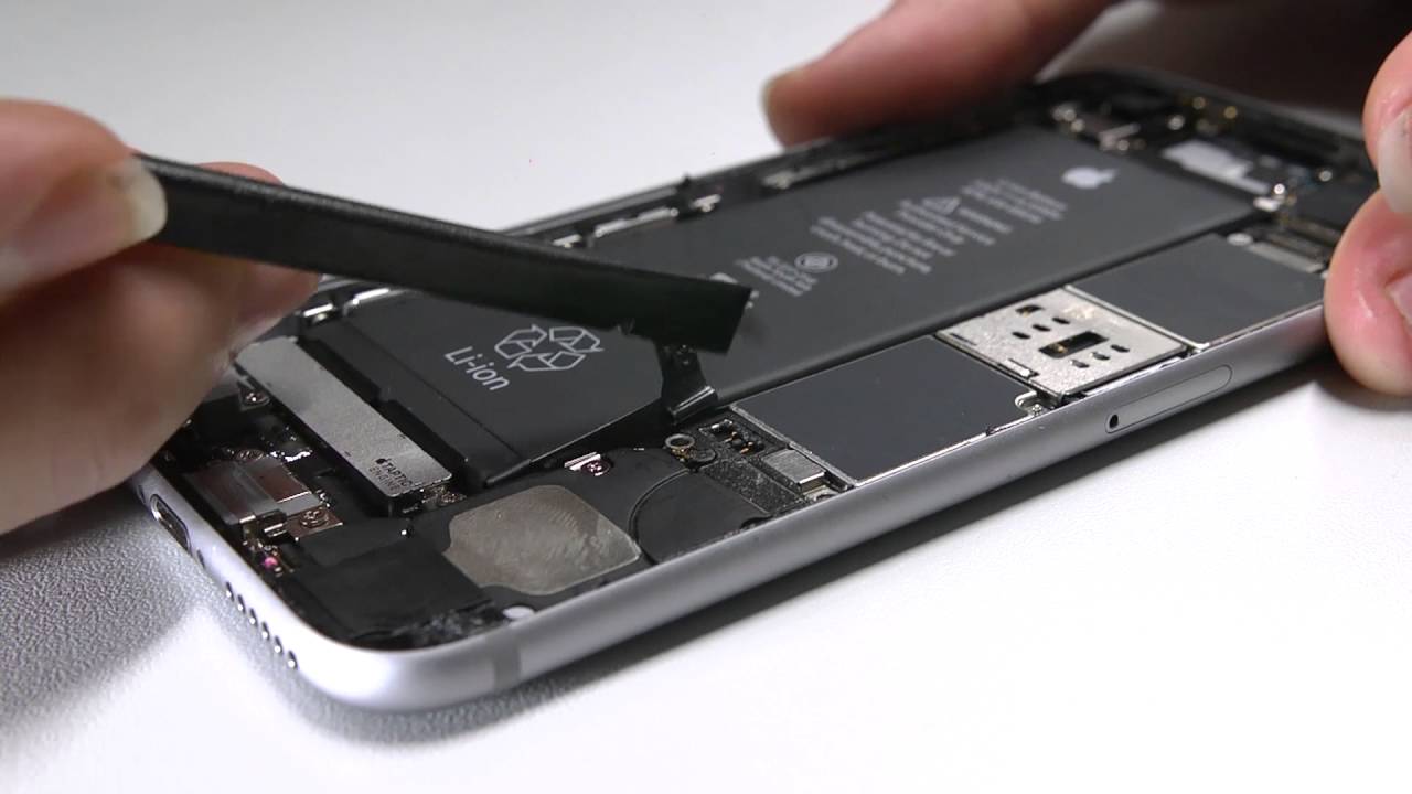 Wie wechselt man ein iPhone 6S Akku Batterie