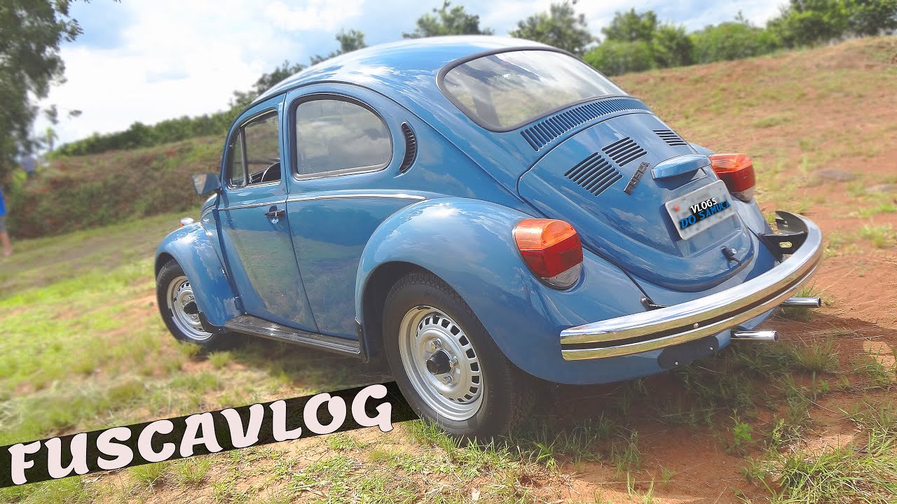 CarroVlog: Mostrando um VW Fusca 1600 1985