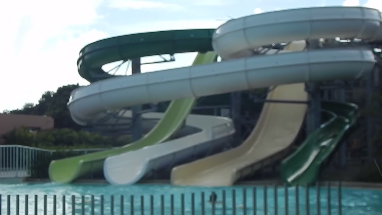 water slide