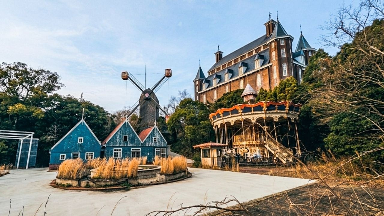 Millionaire's ABANDONED Mega Mansion With Backyard THEME PARK