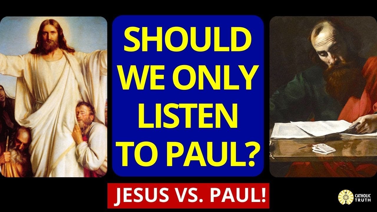 Jesus vs Paul (Do we follow Jesus or Paul?)