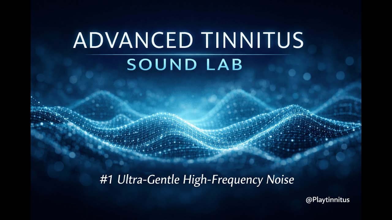 Advanced Tinnitus Sound Lab #1 – Ultra-Gentle High-Frequency Noise (8 Hours