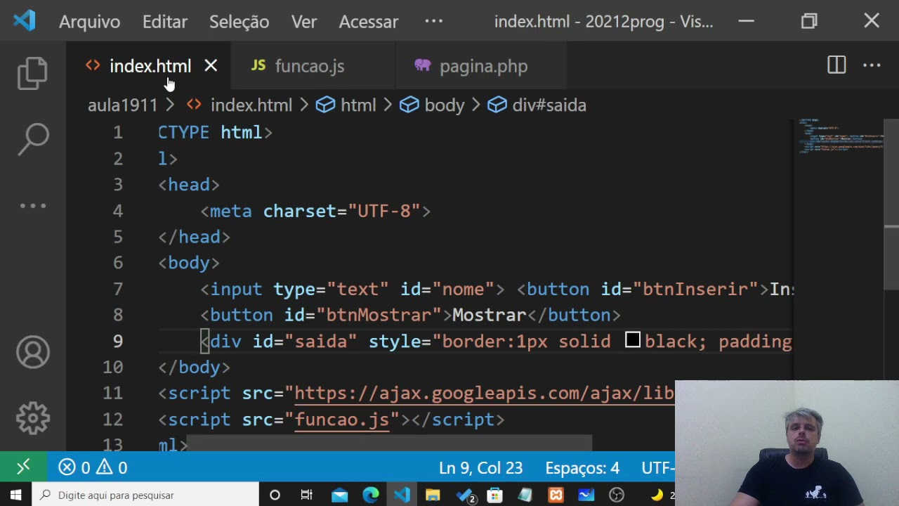 Utilizando JSON para receber dados de PHP via AJAX