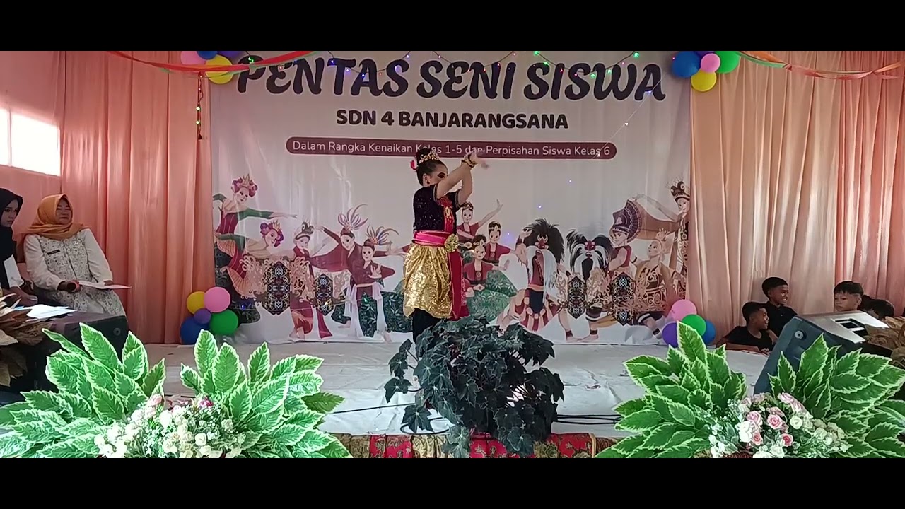 bedog lubuk penampilan dari kelas 4