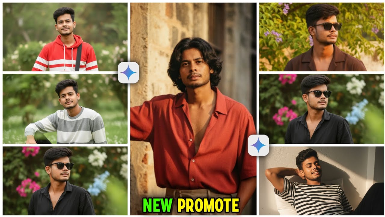 Gimini New Tending Ai Photo Editing Promot | Gimini top promote photo edit | viral promote photo 