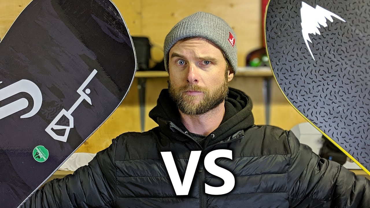 Snowboard Comparison - Deep Thinker VS T.Rice Pro