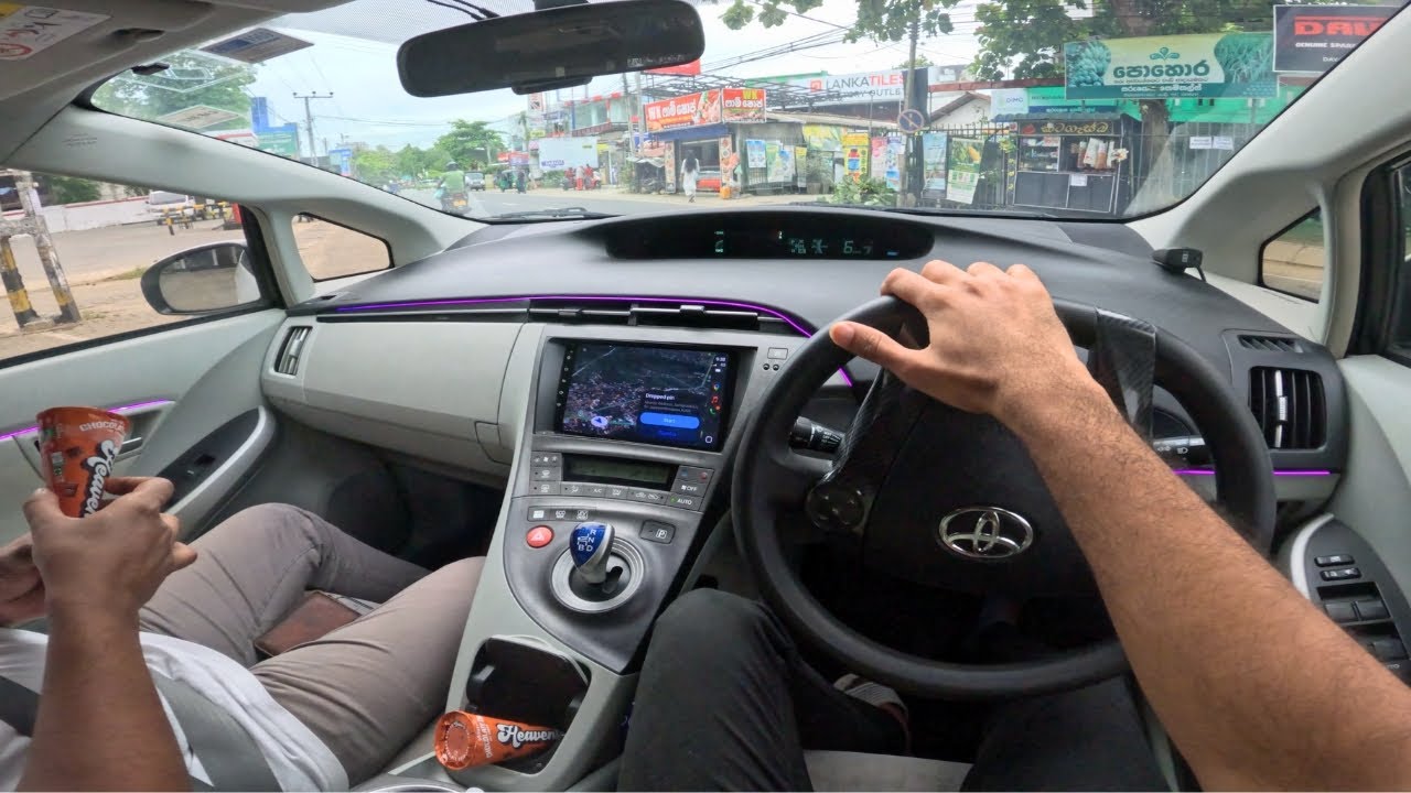 We Drove to Tissamaharama Just for Ice Cream! | Prius POV Sri Lanka (5.3K)