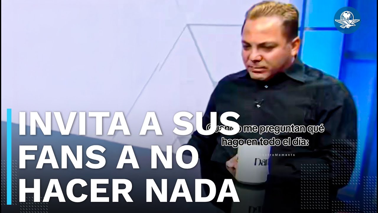 Cristian Castro ama “no hacer nada”; lo tunden en redes